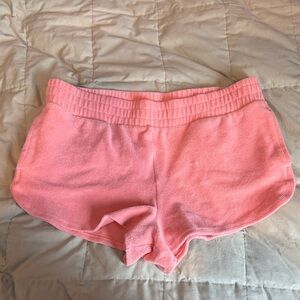 Victoria's Secret Pink Terry Swim Coverup Shorts